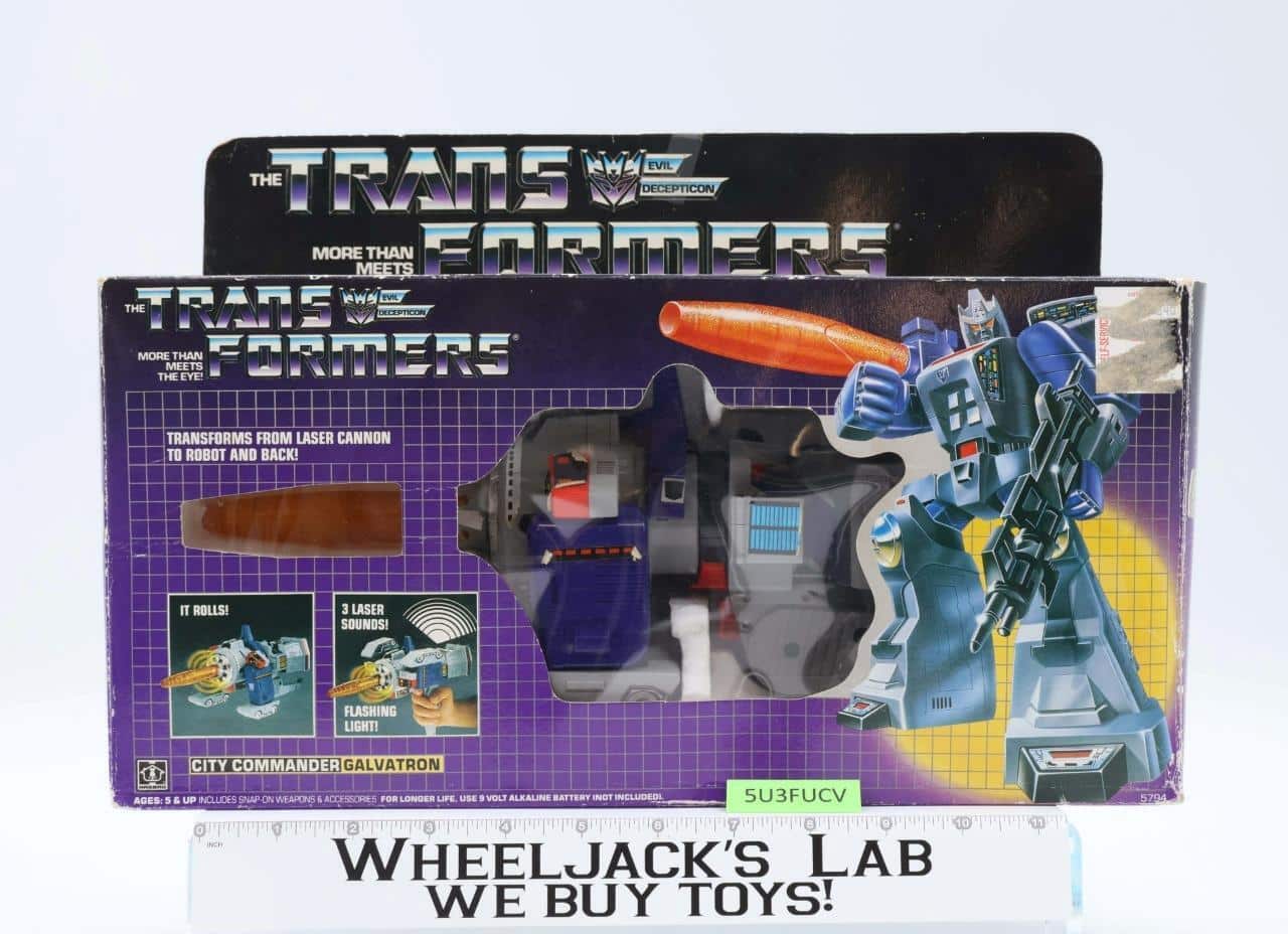 Hasbro Transformers G1 Galvatron (1985) AFA – 85