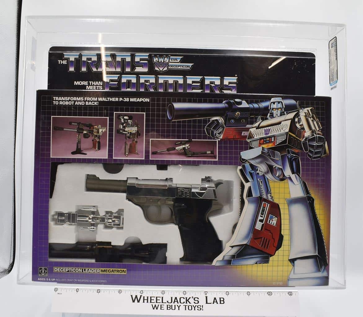 Hasbro Transformers G1 Megatron (1984) AFA – 85